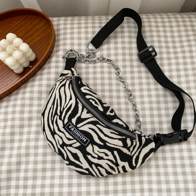 Bolsa Mensajera Cebra Multiusos - Bandolera, Cintura y Pecho - Image 20