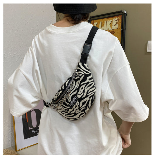 Bolsa Mensajera Cebra Multiusos - Bandolera, Cintura y Pecho - Image 18