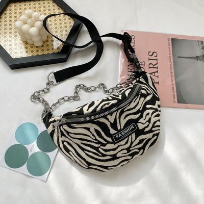 Bolsa Mensajera Cebra Multiusos - Bandolera, Cintura y Pecho - Image 13