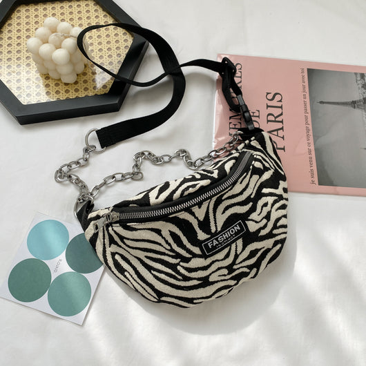 Bolsa Mensajera Cebra Multiusos - Bandolera, Cintura y Pecho - Image 13
