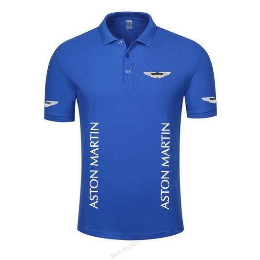 Polo Casual de Verano Aston Martin para Hombre - Diseño Premium