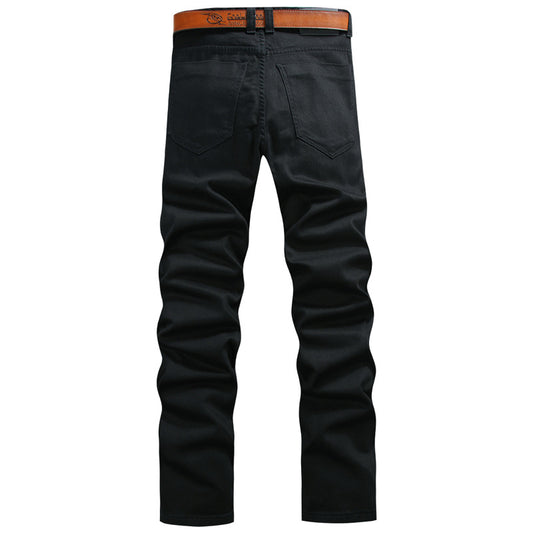 Pantalones Vaqueros Rectos Casuales para Hombre - Image 2