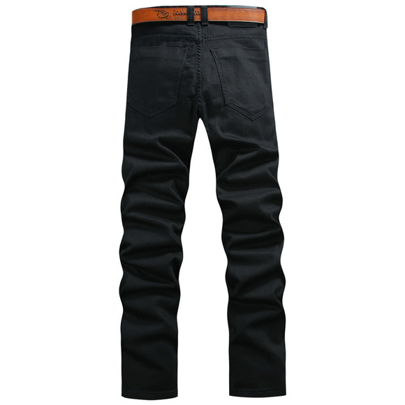 Pantalones Vaqueros Rectos Casuales para Hombre