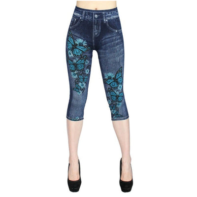 Leggins Capri Efecto Denim - Comodidad y Estilo - Image 5
