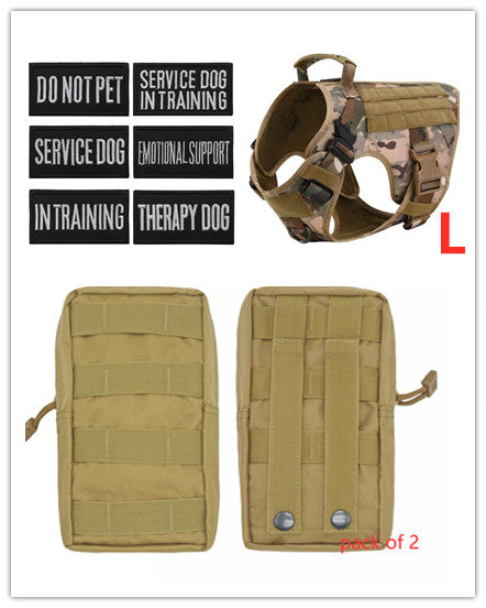Arnés Táctico Militar Ajustable para Perros Pastor Alemán - Image 21