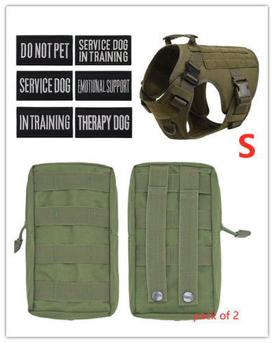 Arnés Táctico Militar Ajustable para Perros Pastor Alemán - Image 11