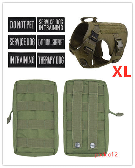 Arnés Táctico Militar Ajustable para Perros Pastor Alemán - Image 14
