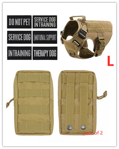 Arnés Táctico Militar Ajustable para Perros Pastor Alemán - Image 9