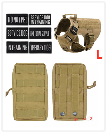 Arnés Táctico Militar Ajustable para Perros Pastor Alemán - Image 9