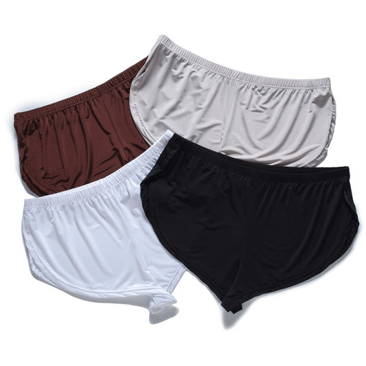 Boxers Deportivos Cómodos de Corte Suelto y Tela Sedosa