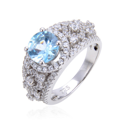 Anillo de Cristal Natural con Gemas Auténticas - Image 8