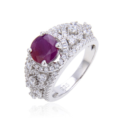 Anillo de Cristal Natural con Gemas Auténticas - Image 5