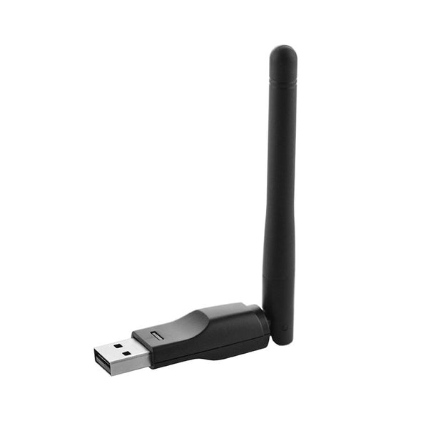 Adaptador USB WiFi 150Mbps con Antena Externa - Receptor de Red Inalámbrico 7601