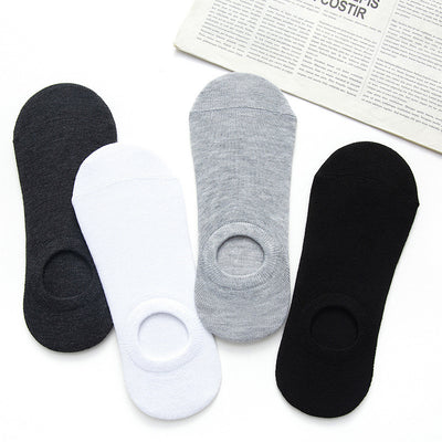 Calcetines Invisibles Unisex Colores Sólidos - Comodidad Discreta para Todos