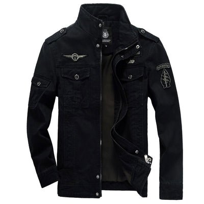 Chaqueta Militar Táctica de Algodón para Hombre - Talla Grande Estilo Casual Europeo - Image 13