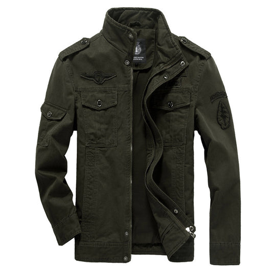 Chaqueta Militar Táctica de Algodón para Hombre - Talla Grande Estilo Casual Europeo - Image 3