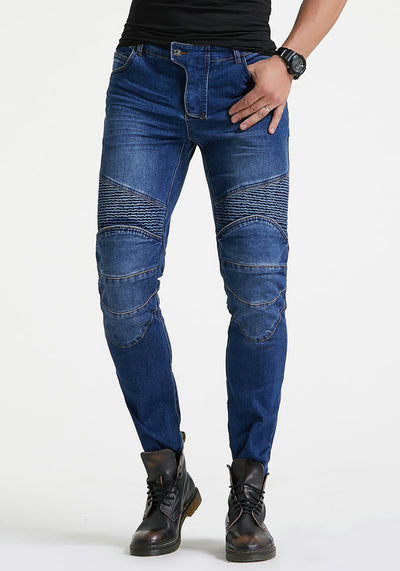 Pantalones de Motociclista Resistentes a Caídas - Jeans Rectos para Carreras - Image 10