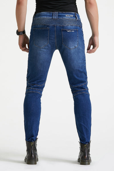 Pantalones de Motociclista Resistentes a Caídas - Jeans Rectos para Carreras - Image 12