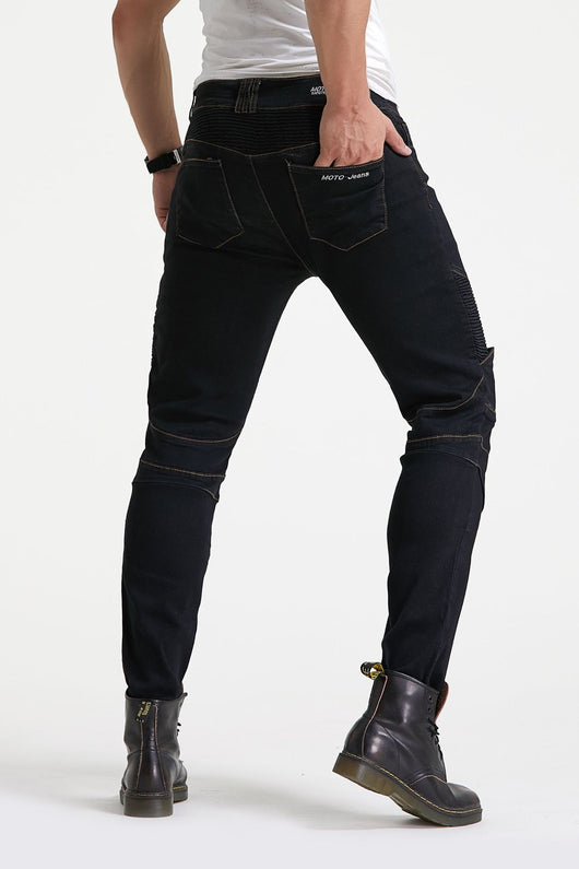 Pantalones de Motociclista Resistentes a Caídas - Jeans Rectos para Carreras - Image 15