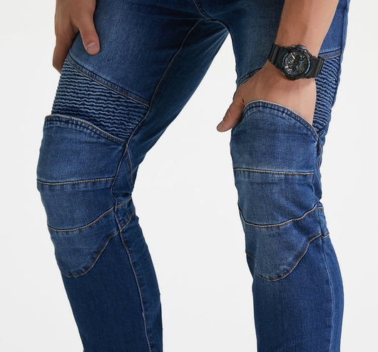 Pantalones de Motociclista Resistentes a Caídas - Jeans Rectos para Carreras - Image 22