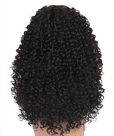 Turbante Elegante con Peluca Integrada - Volumen Explosivo para Cabello Afro - Image 4