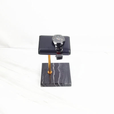 Exhibidor de Relojes y Joyas con Base de Mármol Veteado - Image 8
