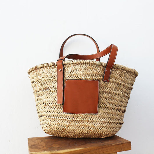 Bolsa Femenina Estilo Canasta de Compras - Image 10