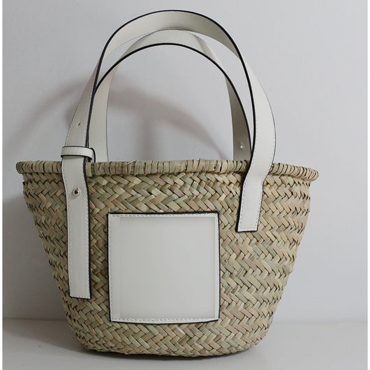 Bolsa Femenina Estilo Canasta de Compras - Image 3