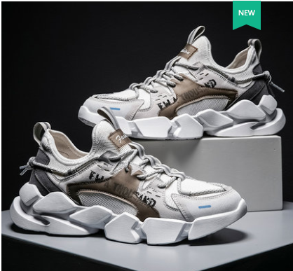 Zapatos Deportivos Casuales para Hombre Malla Transpirable Estilo Coreano con Detalles Reflectantes - Image 7