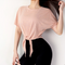 Blusa Deportiva Suelta para Mujer - Camiseta Fitness Transpirable de Verano