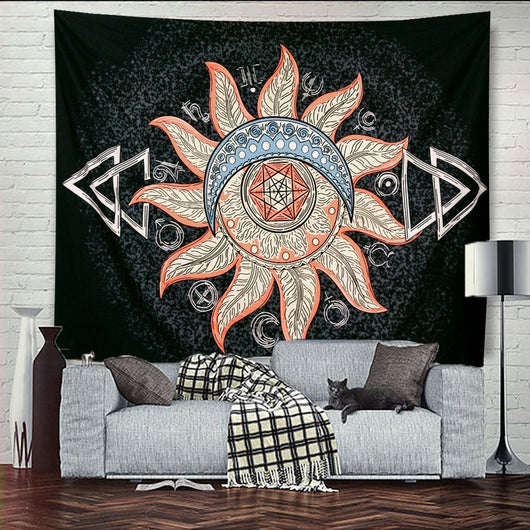 Tapiz de Pared Bohemio Série Alienígena para Dormitorio - Image 5