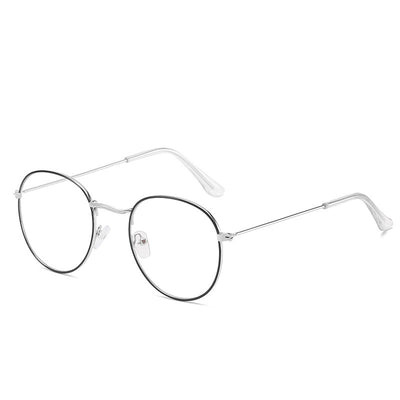 Gafas Vintage con Montura Metálica y Filtro Luz Azul para Mujer - Image 2
