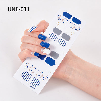 Pegatinas de Uñas 3D Navideñas Estilo Europeo - Impermeables y Desprendibles 22 Puntas - Image 11
