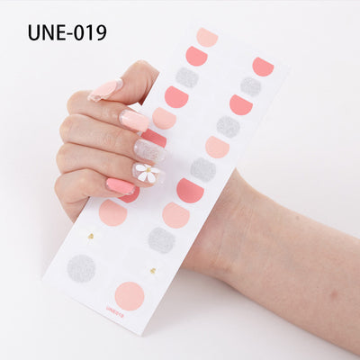Pegatinas de Uñas 3D Navideñas Estilo Europeo - Impermeables y Desprendibles 22 Puntas - Image 19