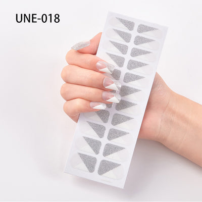 Pegatinas de Uñas 3D Navideñas Estilo Europeo - Impermeables y Desprendibles 22 Puntas - Image 18