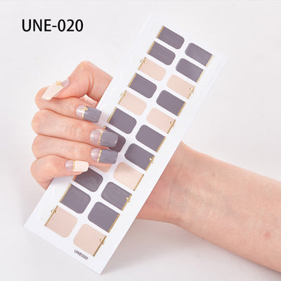 Pegatinas de Uñas 3D Navideñas Estilo Europeo - Impermeables y Desprendibles 22 Puntas - Image 20