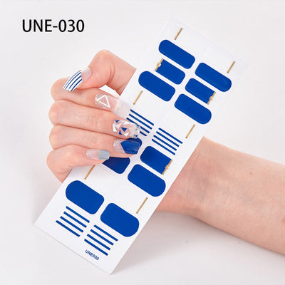Pegatinas de Uñas 3D Navideñas Estilo Europeo - Impermeables y Desprendibles 22 Puntas - Image 30