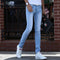 Pantalones Vaqueros Slim Fit Elásticos Estilo Coreano para Hombre