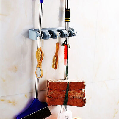 Soporte Organizador de Pared para Escobas y Trapeadores - Image 6