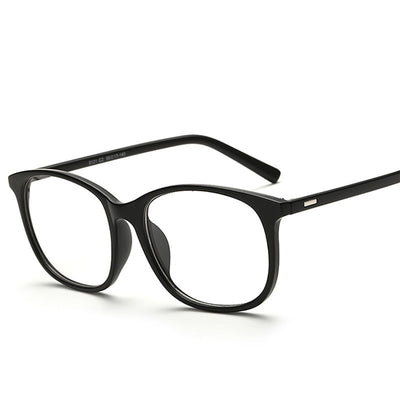 Gafas Retro de Marco Grande Lentes Planas Unisex Estilo Estudiante - Image 11