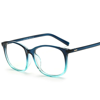 Gafas Retro de Marco Grande Lentes Planas Unisex Estilo Estudiante - Image 13
