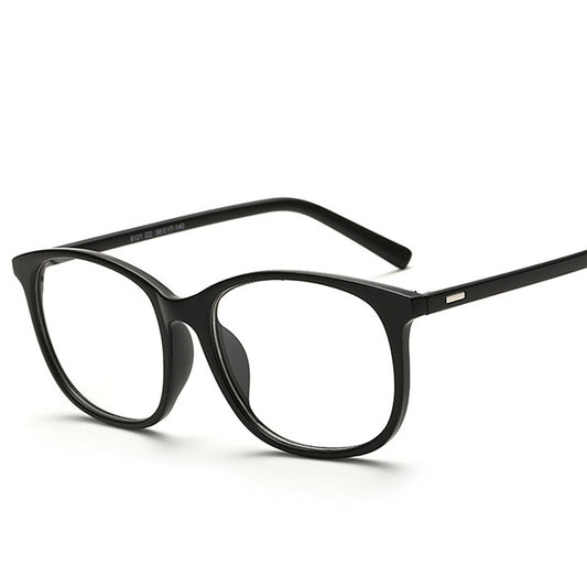 Gafas Retro de Marco Grande Lentes Planas Unisex Estilo Estudiante - Image 2