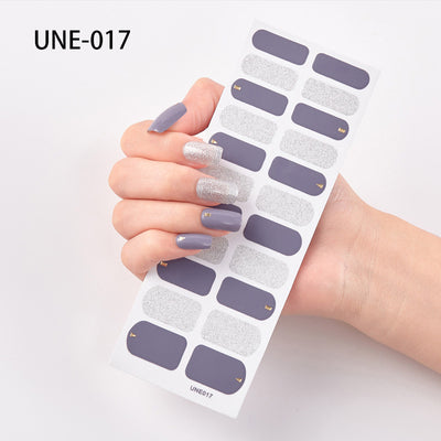 Pegatinas de Uñas 3D Navideñas Estilo Europeo - Impermeables y Desprendibles 22 Puntas - Image 17