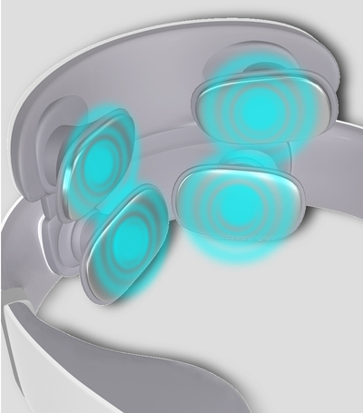 Masajeador Cervical Inalámbrico 4D Shiatsu para Dolor de Cuello - Image 10