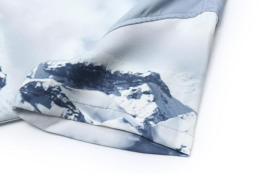 Chaqueta Camiseta Estampado Montaña Nevada Unisex - Image 11