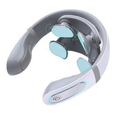 Masajeador Cervical Inalámbrico 4D Shiatsu para Dolor de Cuello