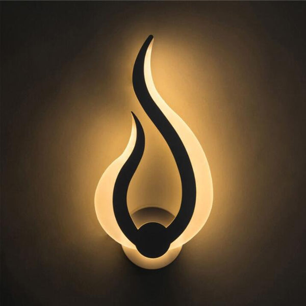 Lámpara de Pared Acrílica Moderna - Iluminación Elegante para Dormitorio y Pasillos