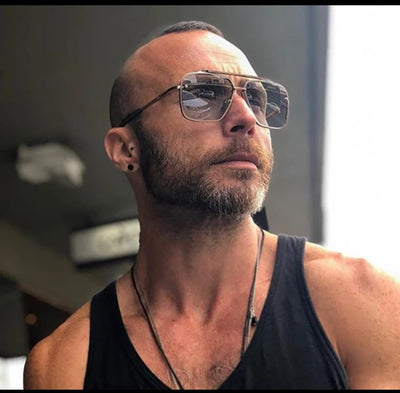 Gafas de Sol Retro Cuadradas de Gran Marco para Estilo Urbano - Image 8