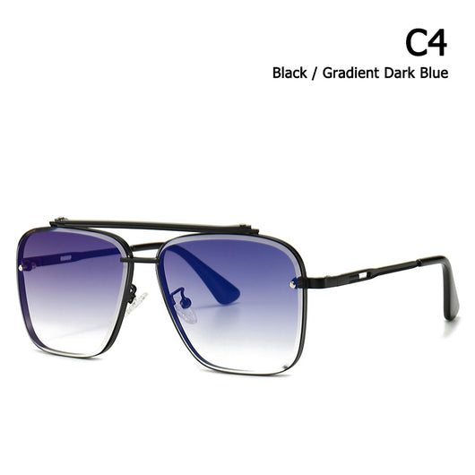 Gafas de Sol Retro Cuadradas de Gran Marco para Estilo Urbano - Image 5