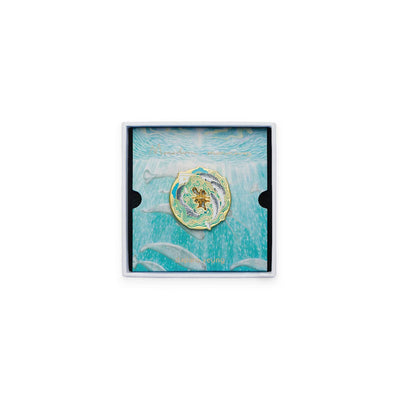 Broche Diseñador Ballena Narval Luminoso - Joya Pareja Día de la Reina - Image 3